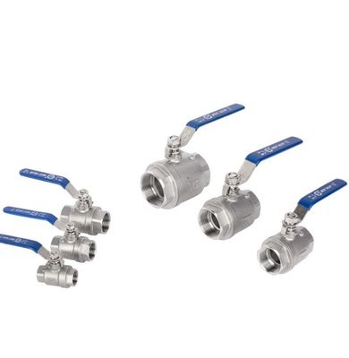 수압 1 인치 PTFE 밀폐 풀 뚫고 튀긴 스테인레스 스틸 물 볼 밸브