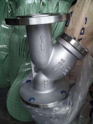 맞춤형 SS 몸체 DIN AWWA Cast Iron Flanged Y Strainer Y 타입 바구니 스트라이너 필터 물 스트라이너