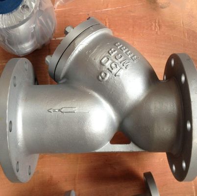 맞춤형 SS 몸체 DIN AWWA Cast Iron Flanged Y Strainer Y 타입 바구니 스트라이너 필터 물 스트라이너