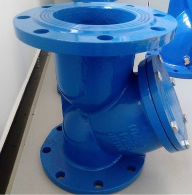 맞춤형 SS 몸체 DIN AWWA Cast Iron Flanged Y Strainer Y 타입 바구니 스트라이너 필터 물 스트라이너
