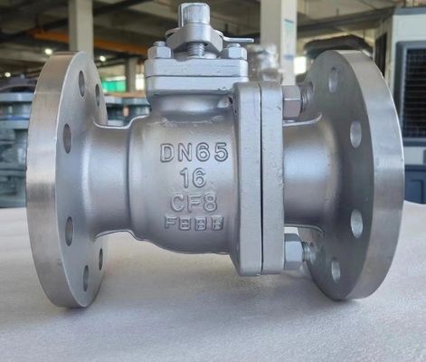 OEM 포트 사이즈 스테인리스 스틸 플랜지 볼 밸브 ISO5211 하이 패드 CF8 CF8m F304/F316