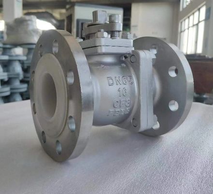 OEM 포트 사이즈 스테인리스 스틸 플랜지 볼 밸브 ISO5211 하이 패드 CF8 CF8m F304/F316