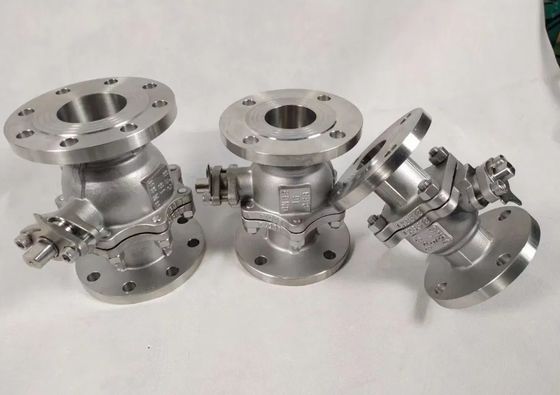 OEM 포트 사이즈 스테인리스 스틸 플랜지 볼 밸브 ISO5211 하이 패드 CF8 CF8m F304/F316