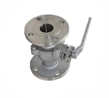 맞춤형 스테인리스 스틸 304/316/CF8/CF8m DIN Pn40/Pn16/150lb 플랜지 볼 밸브