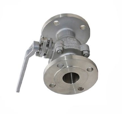 맞춤형 스테인리스 스틸 304/316/CF8/CF8m DIN Pn40/Pn16/150lb 플랜지 볼 밸브