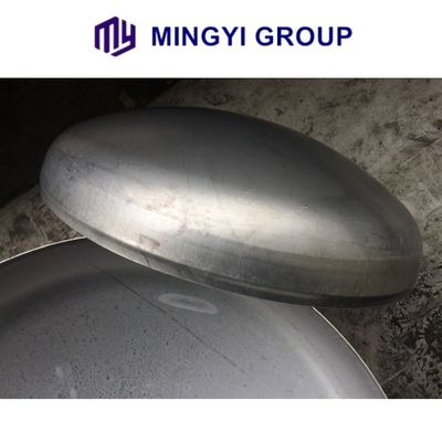 완전 인증 용접 연결 탱크 돔 헤드에 대한 철강 끝 캡 파이프 부착