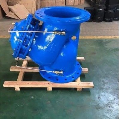 탄탄한 주철 ANSI 150LB JIS 10K pn16 WCB 수압 물 대막 다기능 펌프 제어 밸브