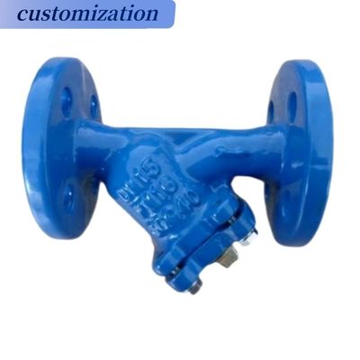 OEM 지원 스테인리스 스틸 메시 Pn16 Din Cast Iron Y 타입 스트레이너 가스 매체