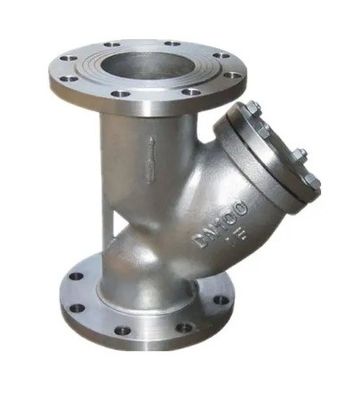 ANSI 150LB 탄소 또는 스테인리스 스틸 플랜지 Y 스트레이너 맞춤형 DI 바디 재료