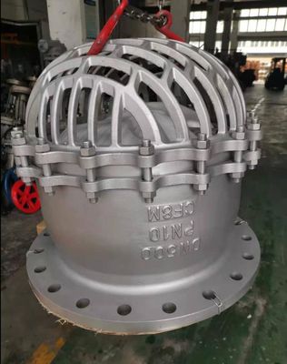 맞춤형 지원 OBM 도매 DN450 CF8M 스테인리스 스틸 바닥 플랜지 발 밸브