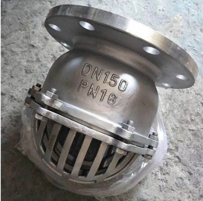 물 매체 애플리케이션을 위한 맞춤형 디자인 Cast Iron Foot/Bottom Valves