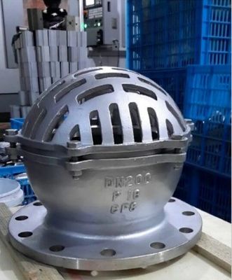 물 매체 애플리케이션을 위한 맞춤형 디자인 Cast Iron Foot/Bottom Valves