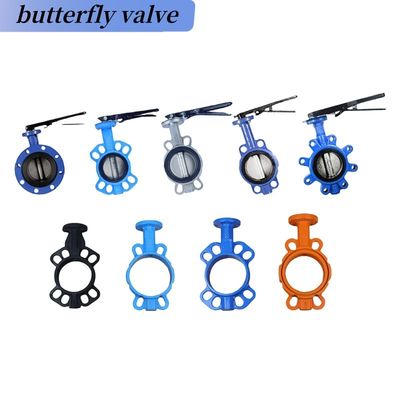 가정용 및 사용자 지정 요구 사항에 대한 완전히 라인 된 Pneumatic Butterfly 밸브